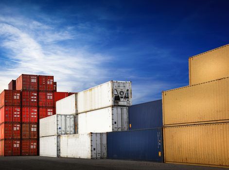 the Containers for freight transport
