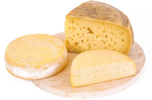 original italian cheese collage background