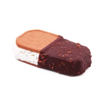 isolated ice cream on white background