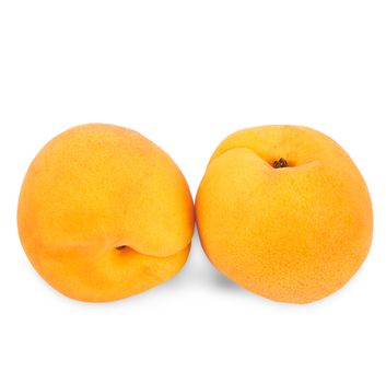 apricot fruit isolated on white background