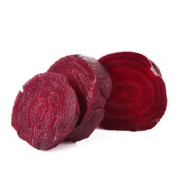 fresh red beet on dark background