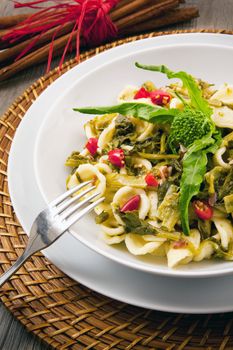 original ialian pasta with broccoli and turnips