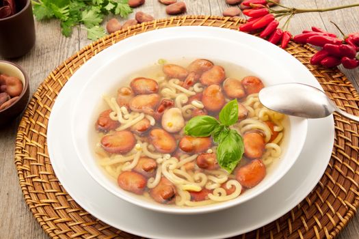 original pasta and beans soup