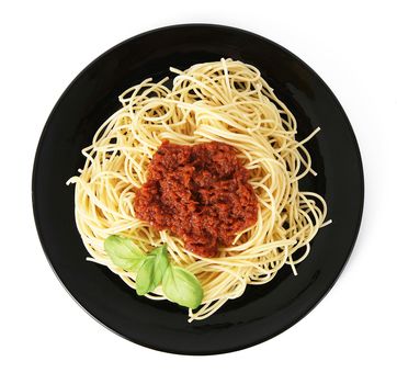 italian spaghetti with meat sauce