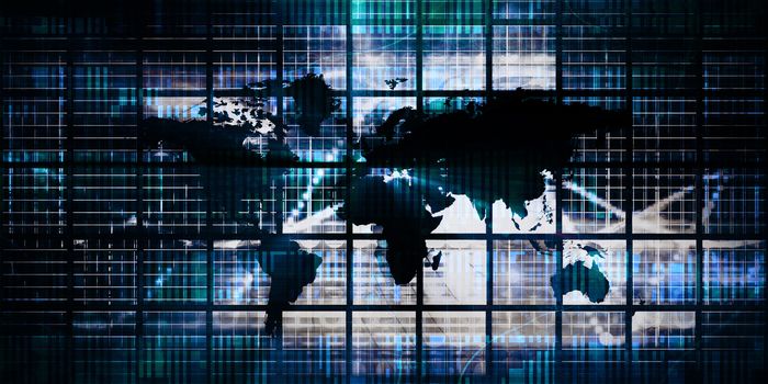Logistics Technology Concept as a Company Worldwide