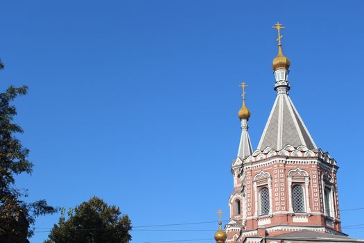Golden domes of the Orthodox Church in Ukraine
