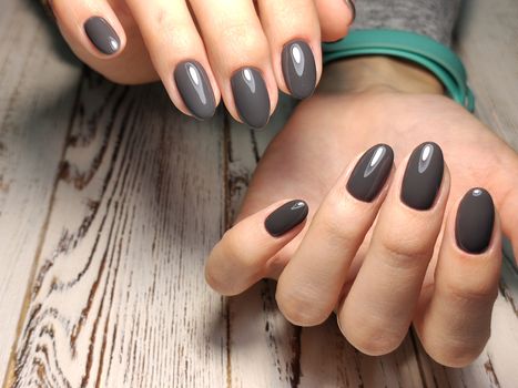 Fashionable design of manicure. Best 2019