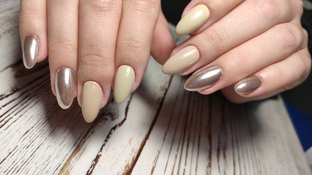 Fashionable design of manicure. Best 2019