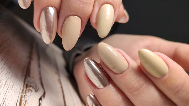 Fashionable design of manicure. Best 2019