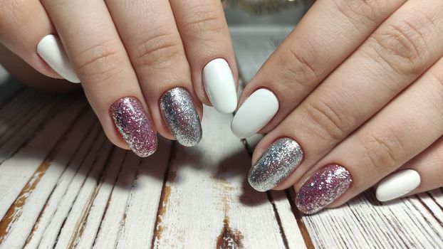 Fashionable design of manicure. Best 2019