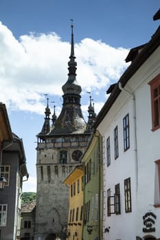 The Clock Tower of Sighioara, Transilvania