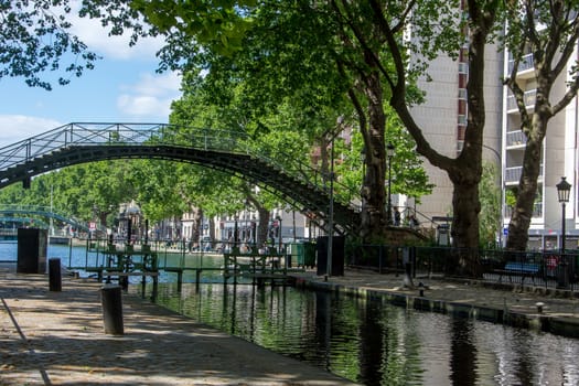 discovery of Paris and the banks of the Seine in summer, France