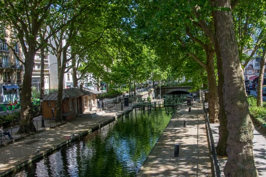 discovery of Paris and the banks of the Seine in summer, France