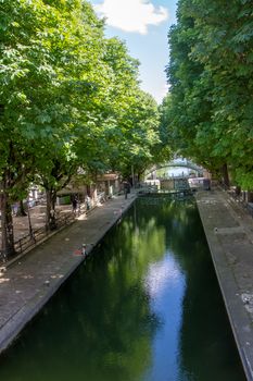 discovery of Paris and the banks of the Seine in summer, France