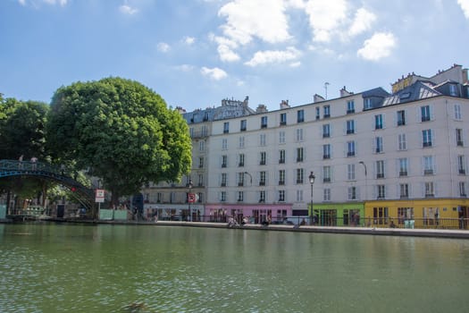 discovery of Paris and the banks of the Seine in summer, France
