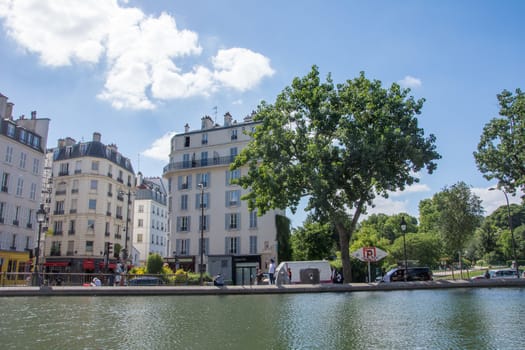 discovery of Paris and the banks of the Seine in summer, France