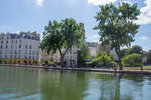 discovery of Paris and the banks of the Seine in summer, France