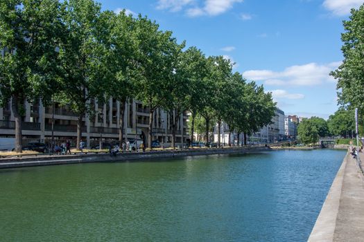 discovery of Paris and the banks of the Seine in summer, France