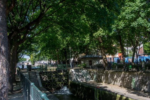 discovery of Paris and the banks of the Seine in summer, France