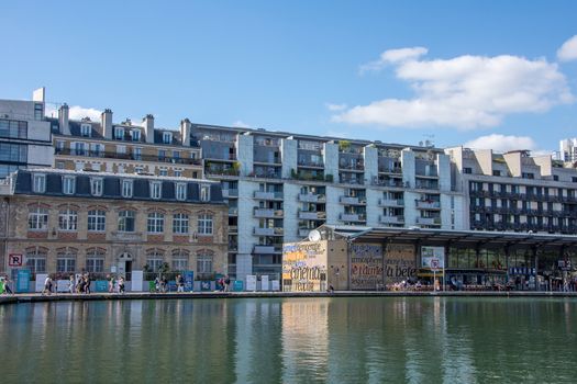 discovery of Paris and the banks of the Seine in summer, France