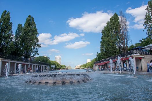 discovery of Paris and the banks of the Seine in summer, France