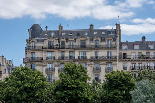 discovery of Paris and the banks of the Seine in summer, France