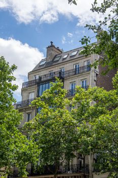 discovery of Paris and the banks of the Seine in summer, France