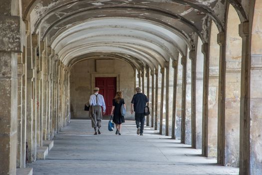 discovery of Paris and the banks of the Seine in summer, France