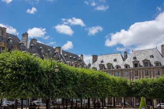 discovery of Paris and the banks of the Seine in summer, France