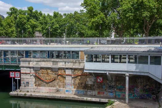 discovery of Paris and the banks of the Seine in summer, France