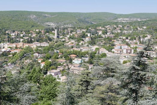 Walk around Forcalquier in the Alpes de Haute Provence, France
