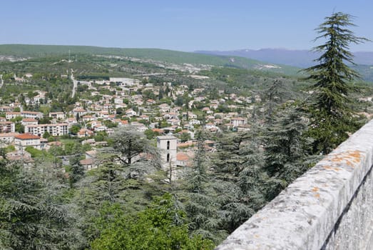 Walk around Forcalquier in the Alpes de Haute Provence, France