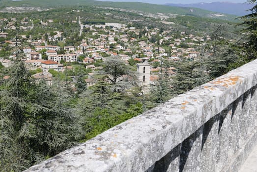 Walk around Forcalquier in the Alpes de Haute Provence, France
