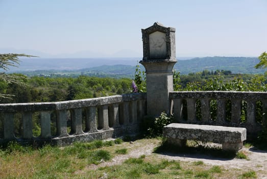 Walk around Forcalquier in the Alpes de Haute Provence, France