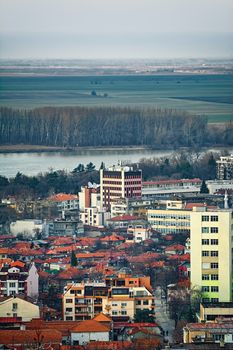 Houses of Small Town (Silistra) in Bulgaria