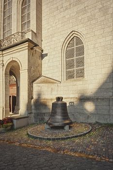 Bell near the temple in Lindau, Germany