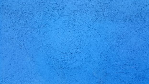 background, wall with plaster blue