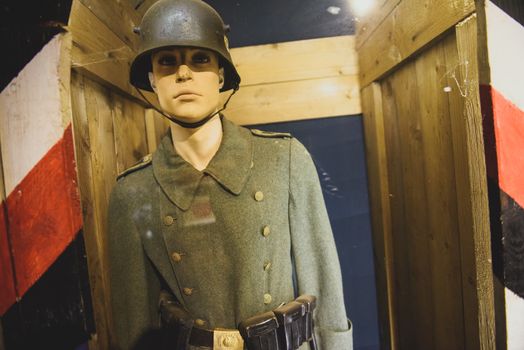 Military museum from World War 2 in Swinoujscie, Poland.
