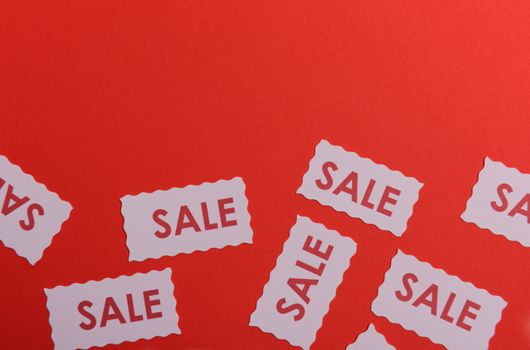 Sale Red Label Tag.Best price shopping offer.Discount sale promotion sign banner