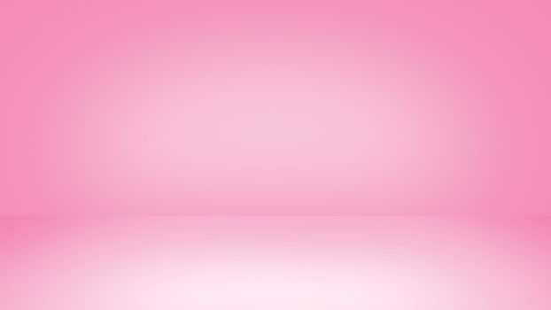 Abstract clean pink background, empty studio room background, Use as montage for product display,template or banner,background with copy space