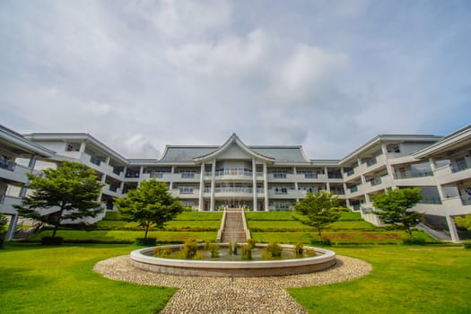 Chinese Art Building In northern Thailand
