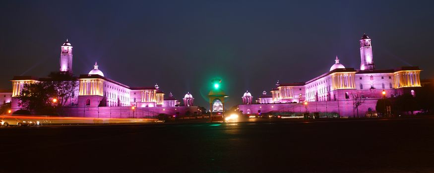 he Rashtrapati Bhavan is the official residence of the President of India located at the Western end of Rajpath in New Delhi, India.