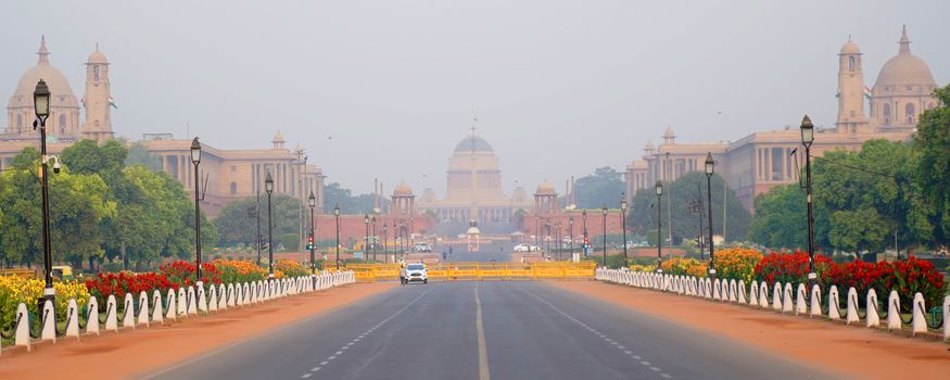 he Rashtrapati Bhavan is the official residence of the President of India located at the Western end of Rajpath in New Delhi, India.