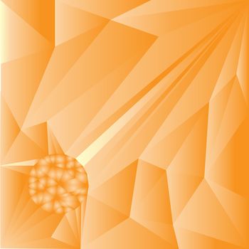 abstract geometric rumpled triangular low poly style vector illustration graphic background