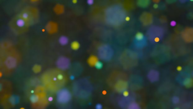 Abstract Bokeh Colorful Background