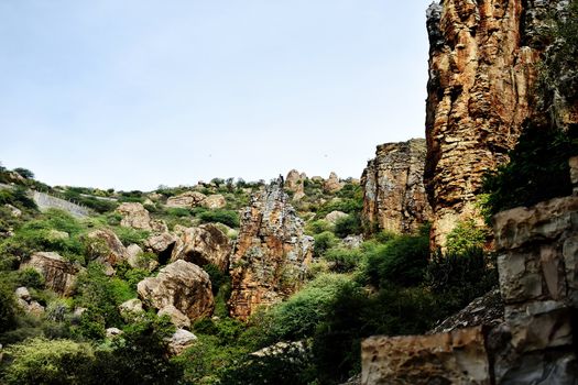 Landscape of Hill and Sky