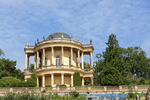 The belvedere in the sanssouci park in Potsdam in Germany.