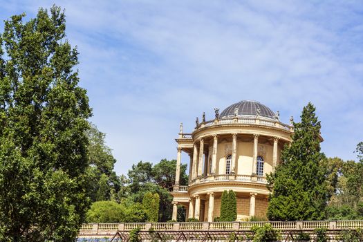 The belvedere in the sanssouci park in Potsdam in Germany.