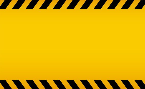 Caution backgorund. Black and yellow line striped. Blank warning background for design progect. Access is denied. Road work in progress