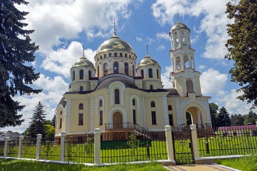 Church of Mary Magdalene in Nalchik city,Caucasus,Russia.